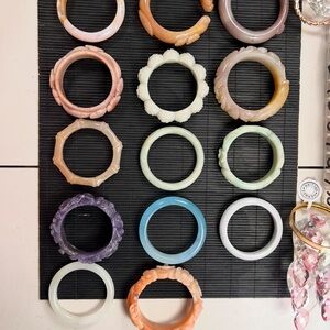 Colorful Bangle Set including 2 keychains— exclusive list only for Norma